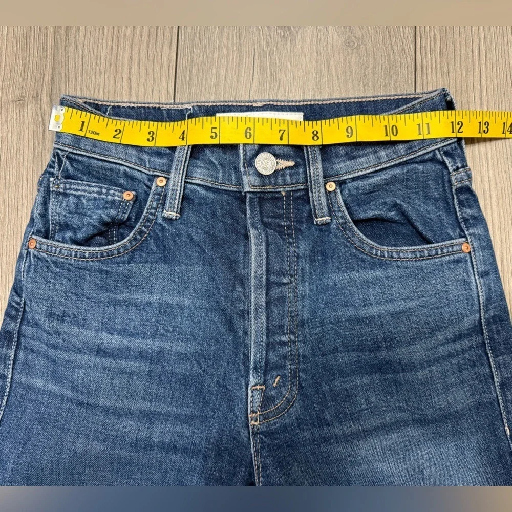 MOTHER Tomcat Straight Leg Ankle Jeans in Cannonball Sz 23